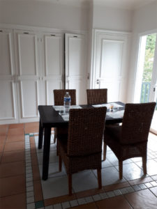 Cuisine avant nouvelle proposition de table