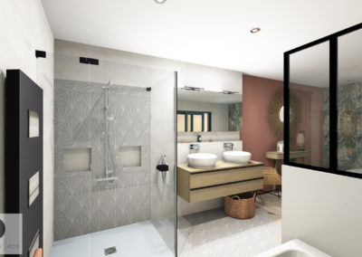 salle de bain vue 3D