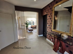 Nouvel esprit décoratif pour cette villa sur Tours