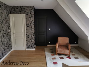 Nouvel esprit décoratif pour cette villa sur Tours