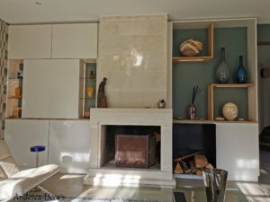 Nouvel esprit décoratif pour cette villa sur Tours