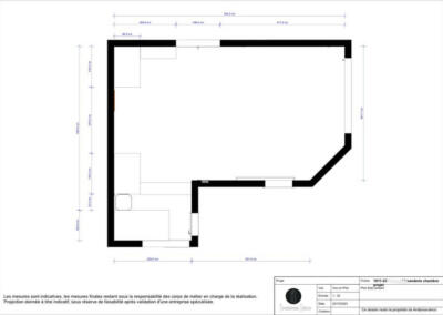 Anderea-deco rénovation décoration architecture d'intérieur Saint Jean de Luz plan existant